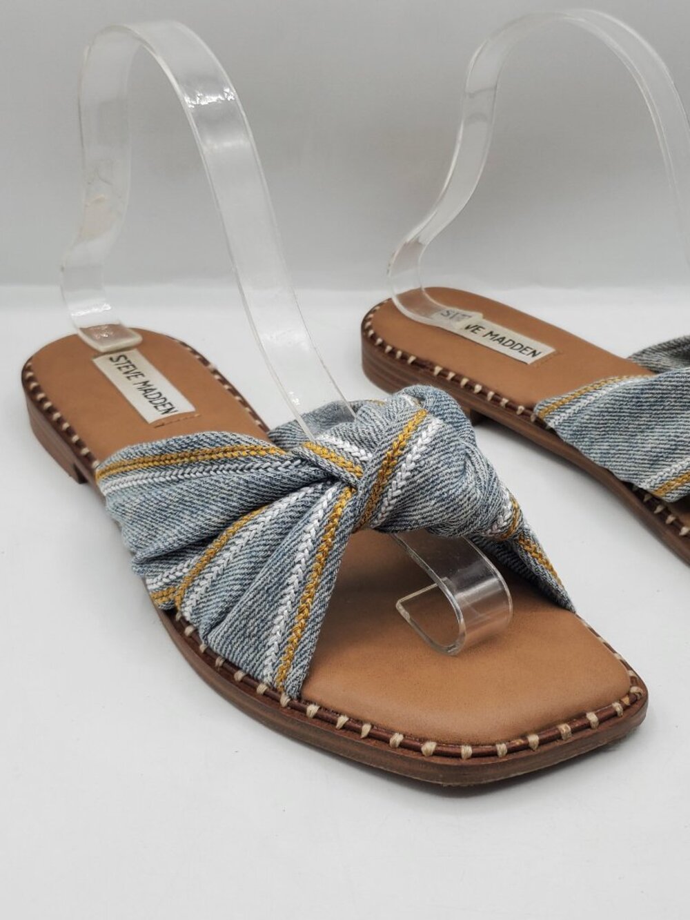 STEVE MADDEN SKIPPIE SLIDE SANDALS